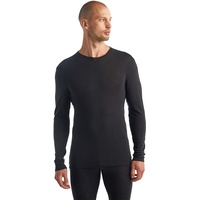 Icebreaker 175 Everyday Crew Merino Langarm-baselayer - Black L