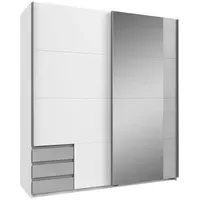 WIMEX Emden 180 x 198 x 64 cm weiß/Beton