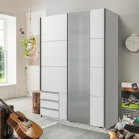 WIMEX Emden 135 x 198 x 64 cm weiß