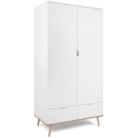 Finori Mid.you Drehtürenschrank Weiß, , Metall 4 Fächer 2