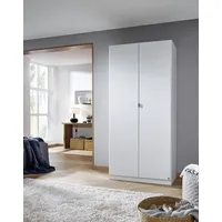 Rauch Drehtürenschrank »Ontario«, Metallgriffstück in Graumetallic, weiß