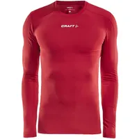 Craft Pro Control Compression Longsleeve - bright red XL