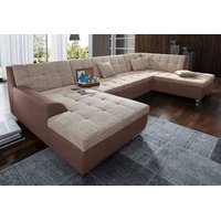 DOMO collection Wohnlandschaft Treviso, wahlweise mit Bettfunktion B/H/T: 364