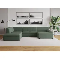 DOMO collection Wohnlandschaft "Topper, wahlweise mit Bettfunktion