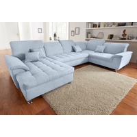 DOMO collection Wohnlandschaft »Franzi«, im XXL-Format, wahlweise mit Bettfunktion,