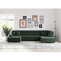 DOMO collection Wohnlandschaft "Treviso wahlweise mit Bettfunktion, in vielen