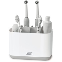 Joseph Joseph Easystore Großer Zahnbürstenhalter, Plastik, Rutschfester Boden, Zahnbürsten
