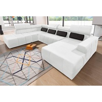 DOMO collection Wohnlandschaft "Brandon, whlw. mit Sitztiefenverstellung, whlw.