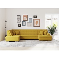 DOMO collection "Treviso incl. Zierkissen, moderne Steppung, XXL: B/T/H: