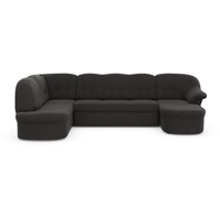 DOMO collection Wohnlandschaft "Pegnitz, wahlweise mit Bettfunktion braun (espresso),