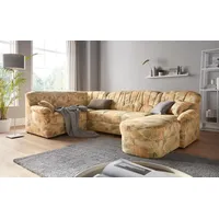 DOMO collection Wohnlandschaft "Bahia mit Bettfunktion beige, Sofas, Wohnlandschaft,