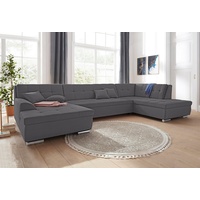 DOMO collection Wohnlandschaft "Aversa wahlweise mit Bettfunktion, frei im