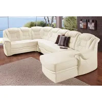 Sit&more Wohnlandschaft, wahlweise mit Bettfunktion weiß (altweiß), B:327cm H:94cm