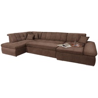 DOMO collection Wohnlandschaft "NMoric im XXL-Format, wahlweise mit Bettfunktion