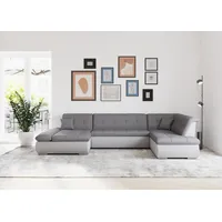 DOMO collection Wohnlandschaft »Moric«, U-Form auch in Cord«, im