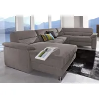 Sit&more Wohnlandschaft, inklusive Boxspring/Federkern-Polsterung, wahlweise mit Bettfunktion, frei im
