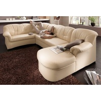DOMO collection Wohnlandschaft »Papenburg«, zeitlose Rückensteppung, elegante Formensprache, U-Form«,
