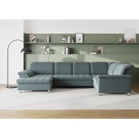 DOMO collection Wohnlandschaft "Franzi im XXL-Format, wahlweise mit Bettfunktion,