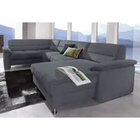 Sit&more Wohnlandschaft, inklusive Boxspring/Federkern-Polsterung, wahlweise mit Bettfunktion, frei im