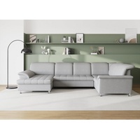 DOMO collection Wohnlandschaft "Franzi im XXL-Format, wahlweise mit Bettfunktion,