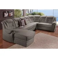 Sit&more Wohnlandschaft SIT & MORE "Bellevue U-Form", grau, B:327cm