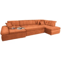 DOMO collection Wohnlandschaft "NMoric im XXL-Format, wahlweise mit Bettfunktion