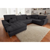 DOMO collection Wohnlandschaft »Franzi«, wahlweise mit Bettfunktion, Bettkasten und