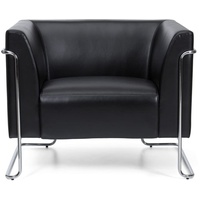 HJH Office Polstersessel Curacao Kunstleder 73 x 53 x