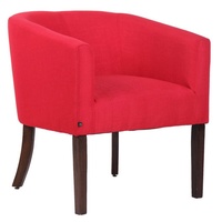 CLP Sessel Nemea Stoff I Loungesessel Mit Gestell Aus