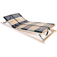 VidaXL Lattenrost mit 42 Latten 7 Zonen 80 x