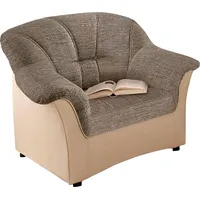 DOMO collection Sessel Flores Kunstleder 92 x 84 x