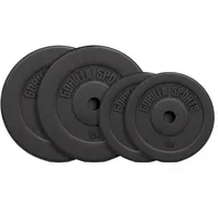 Gorilla Sports GORILLA SPORTS® Hantelscheiben - 2 x 5