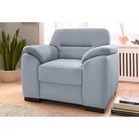 Sit&more Sessel »Montego«, mit Federkern, grau