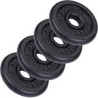 ScSPORTS ScSPORTS® Hantelscheiben Set Ø 30mm Gusseisen Gewichtsscheiben Gewichte