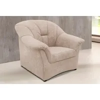 DOMO collection Sessel »Papenburg«, in großer Farbvielfalt beige