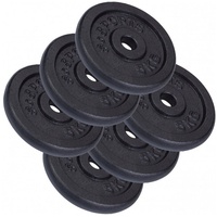 ScSPORTS ScSPORTS® Hantelscheiben Set Ø 30mm Gusseisen Gewichtsscheiben Gewichte