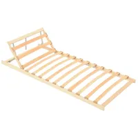 VidaXL Lattenrost mit 13 Latten Verstellbares Kopfteil 90x200 cm