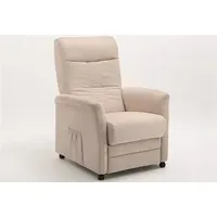 Sit&more TV-Sessel Charlie Altara Nubuck 76 x 103 x