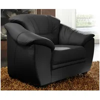 Sit&more Sessel »Savona, B: 103 cm«, mit Federkern schwarz