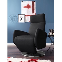 Sit&more sit & more Sessel TV Morris Stoff Schwarz