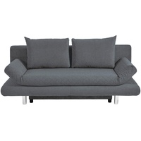 GUTMANN FACTORY Schlafsofa Rot, B:194cm H:73cm T:91cm, 100% Polyester,