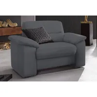 Sit&more Sessel »Ascara«, inklusive komfortablem Federkern, grau