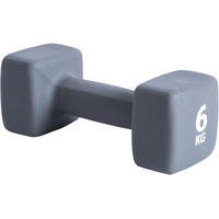Pure2Improve Unisex-Adult Neopren-Hanteln, grau, 6kg (Satz von 1)