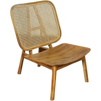 SIT Möbel SIT Rattanstuhl, mit Wiener Geflecht, moderner Lounge