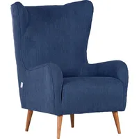 GUTMANN FACTORY Ohrensessel GUTMANN FACTORY "Vigo", blau, B:80cm H:106cm