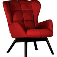 GUTMANN FACTORY Sessel GUTMANN FACTORY "Luna", rot (rot antik),