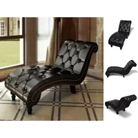 VidaXL Chaiselongue Kunstleder braun