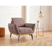 Exxpo - sofa fashion Sessel Palic braun 92 x