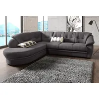 Sit&more Ecksofa SIT & MORE "Savoni L-Form", grau (anthrazit),