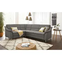 Sit&more Ecksofa SIT & MORE "Cardoso L-Form", grau, B:249cm